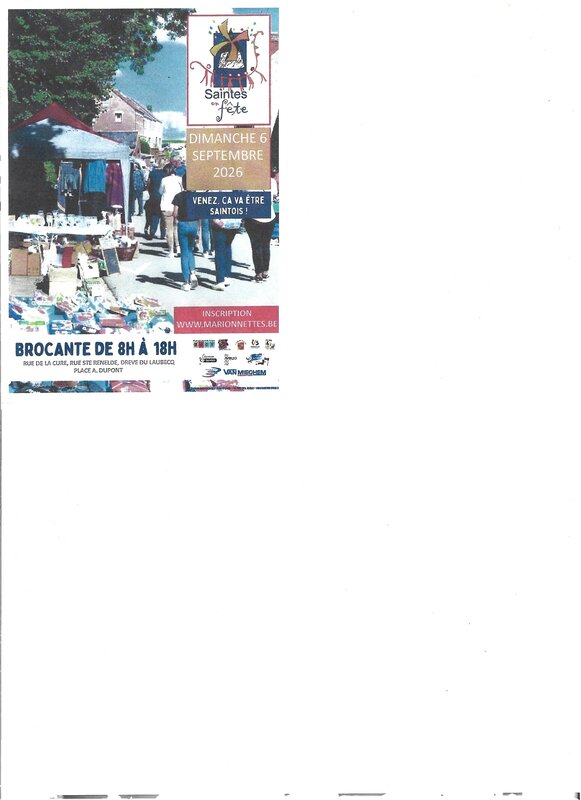  Brocante Saintes/Tubize