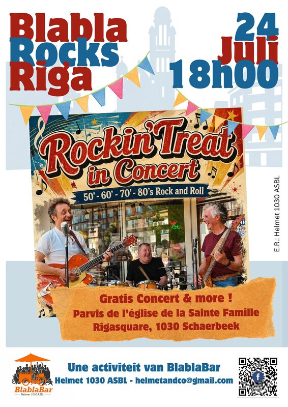 Concerts Blabla Rocks Riga: concert live gratuit  Rockin  Treat 