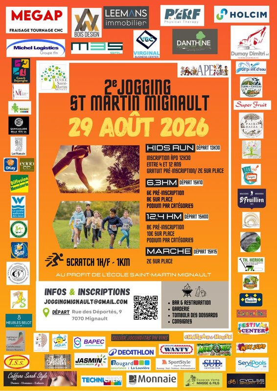 Loisirs 2ieme Jogging Saint Martin Mignault