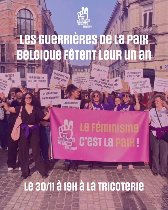 Conférences Les Guerrières la Paix fête leur 1 an