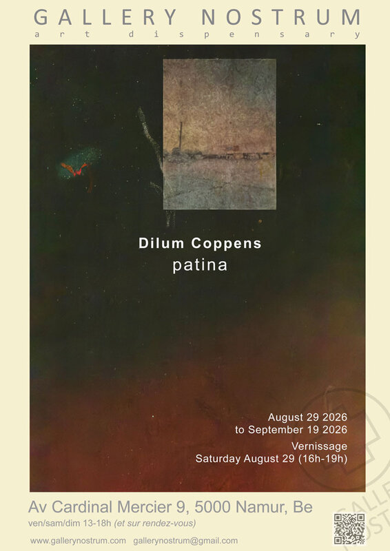 Expositions Vernissage - Dilum Coppens, patina (solo-expo)