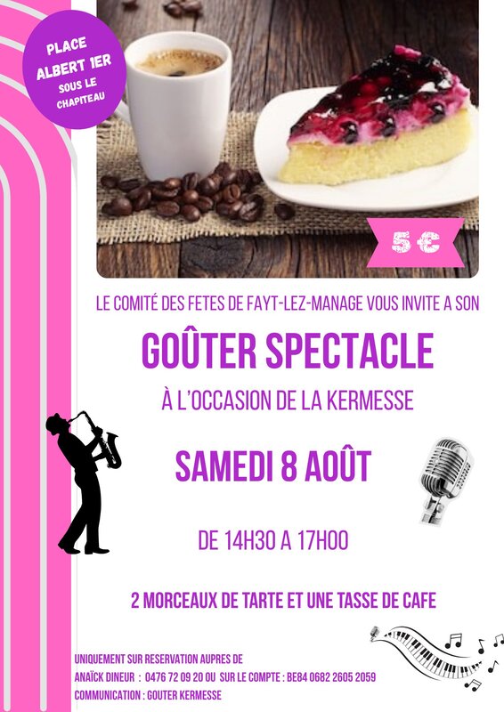 Loisirs Goûter spectacle pour seniors