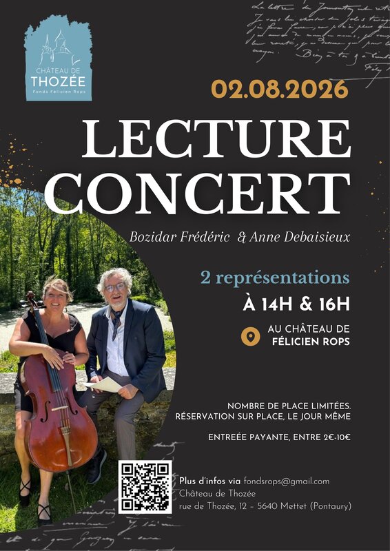 Spectacles Lecture-Concert château Thozée