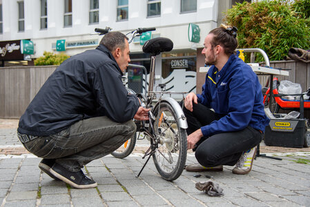 Loisirs Village la mobilité Stand réparation vélo