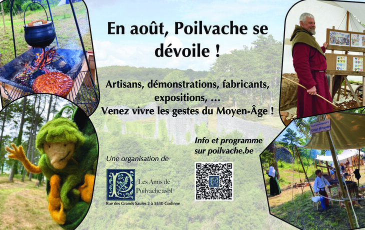 Loisirs En août, Poilvache dévoile
