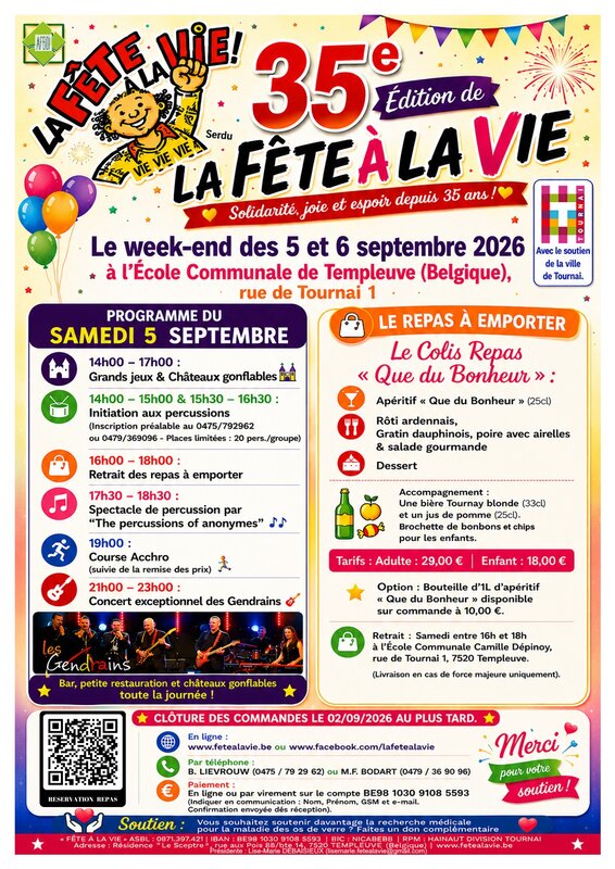 Loisirs La Fête La fête 35 ans