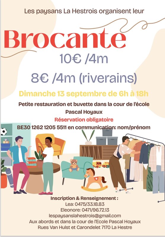  Brocante Paysans Hestrois
