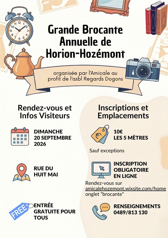  Brocante annuelle