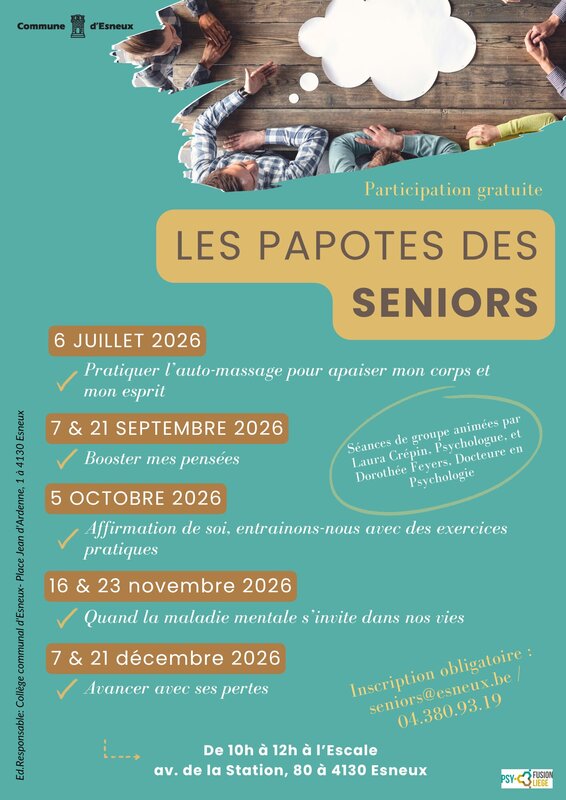 Conférences Les Papotes seniors