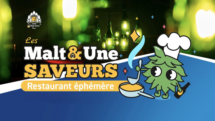 Loisirs Les Malt & Saveurs : restaurant éphémère cœur Château Saint-Roch