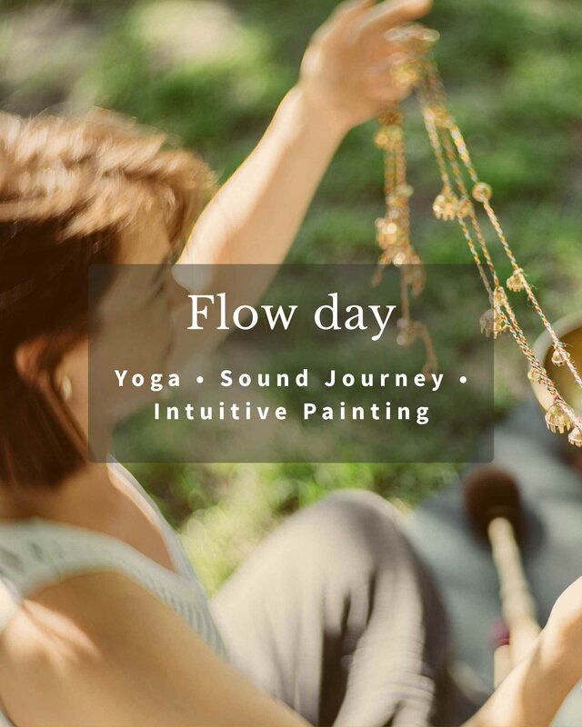 Stages,cours Flow – Yoga, voyage sonore peinture intuitive