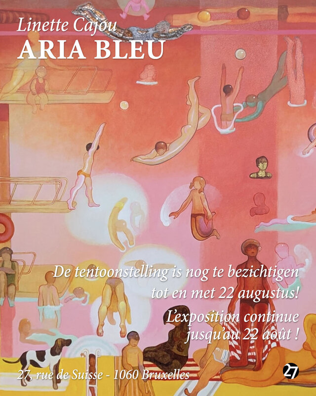 Expositions  Aria Bleu , Linette Cajou