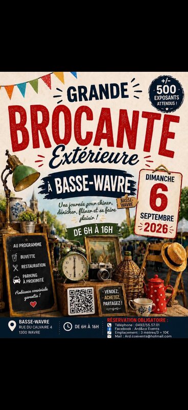  Brocante extérieur