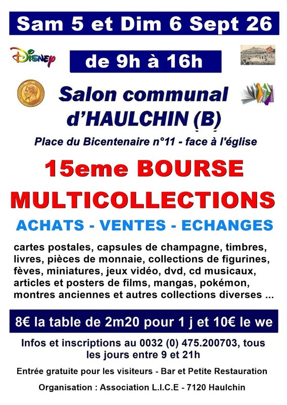 Loisirs 15eme Bourse Multicollections