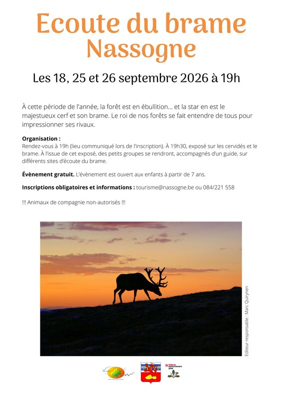 Loisirs Soirée d écoute brame
