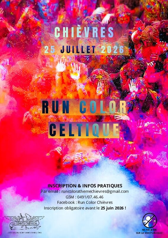Loisirs Run Color Celtique