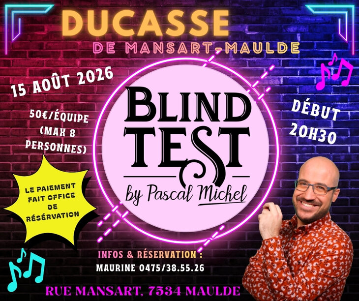Soirées Blind Test Pascal Michel