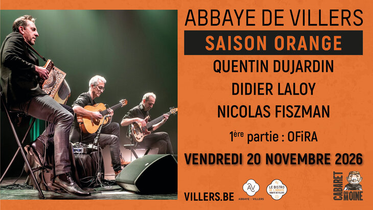 Concerts Quentin Dujardin / Didier Laloy / Nicolas Fiszman