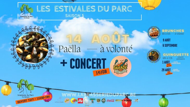 Soirées Soirée Concert Guéadé & Paella volonté 