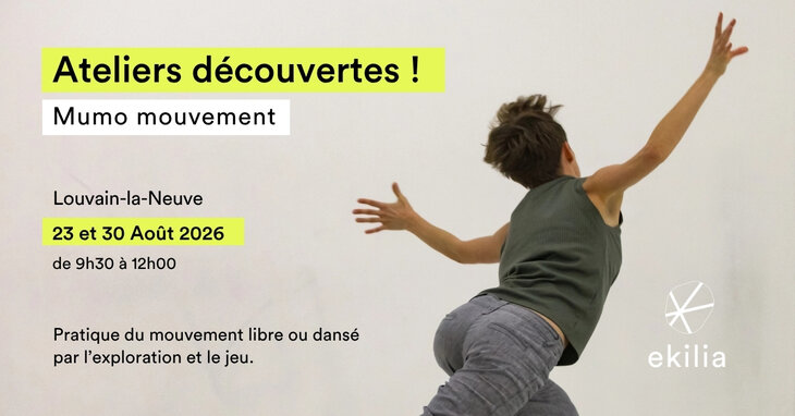 Stages,cours Ateliers découvertes Mumo mouvement