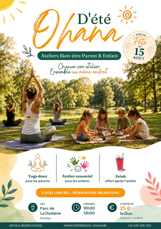 Stages,cours L instant - Ateliers Parents Enfants parallèle