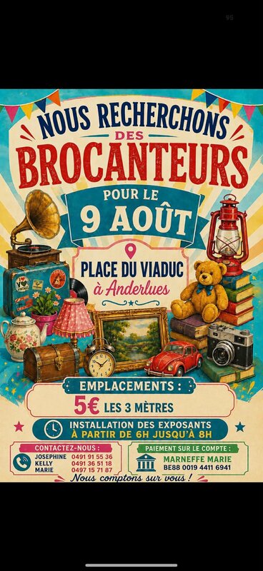 Loisirs Brocante concours pétanque