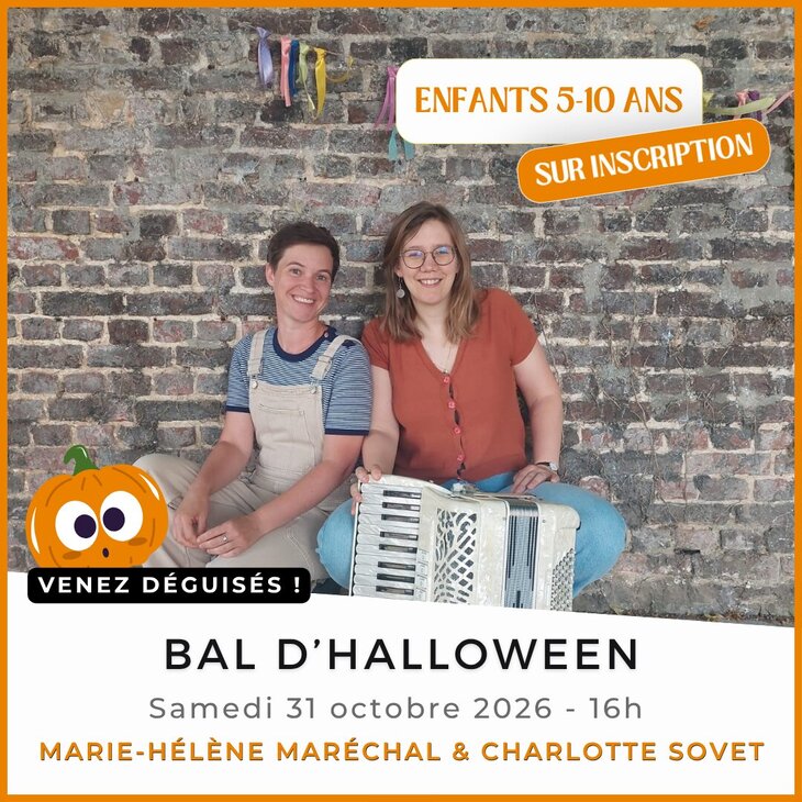 Loisirs Bal folk d Halloween spécial enfants à ans)