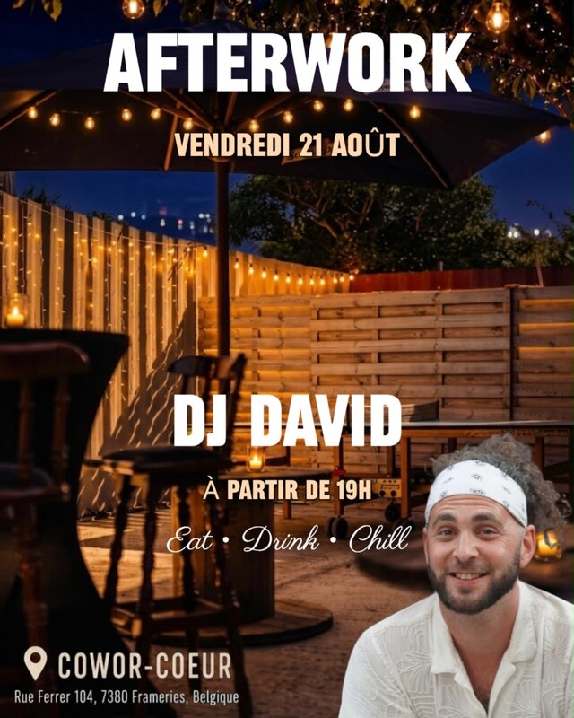 Soirées Summer AfterWork Cowor-Coeur ☀️