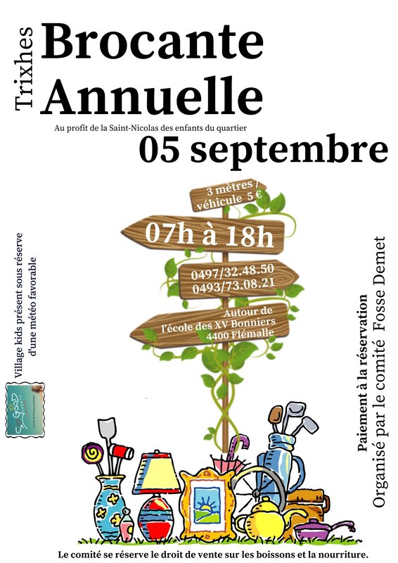  Brocante annuelle Trixhes
