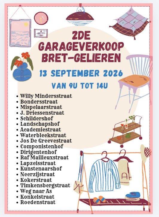 Garageverkoop Bret-Gelieren