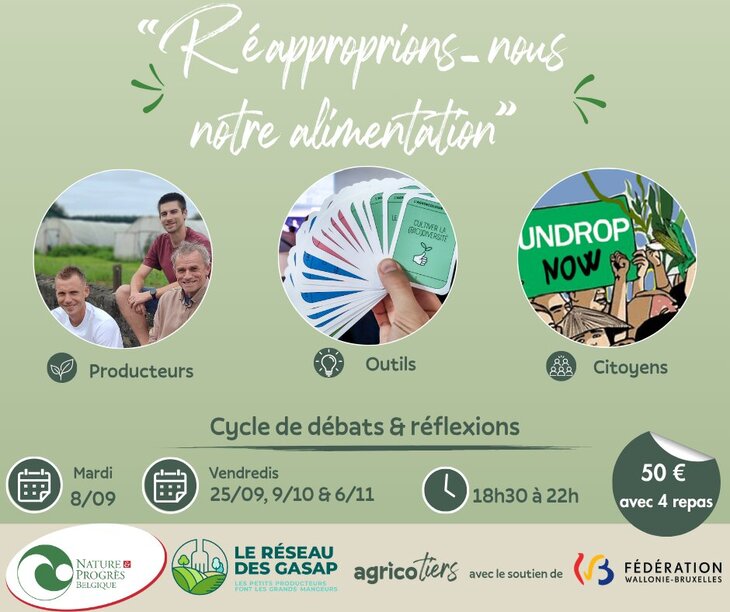 Conférences « Réapproprions-nous notre alimentation ! Chez Agricotiers