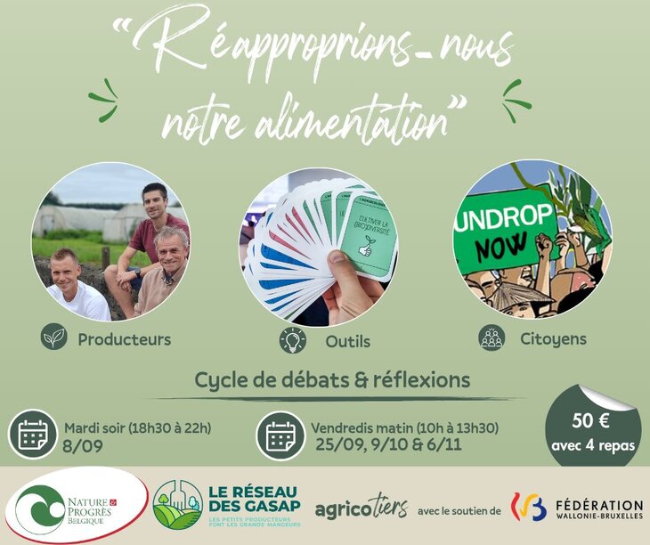 Conférences « Réapproprions-nous notre alimentation ! Chez Agricotiers  (matins)