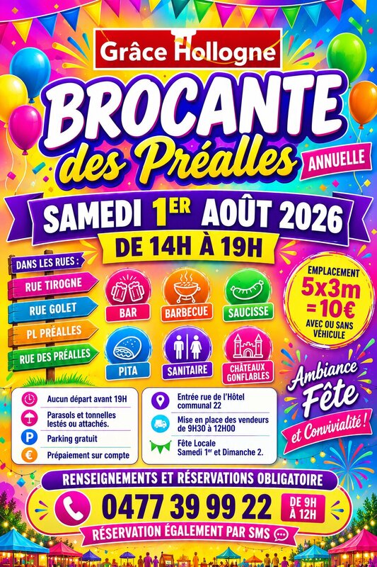  Brocante Préalles