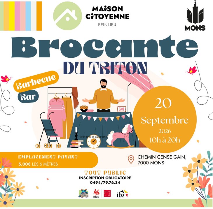  Brocante comité triton