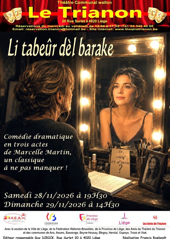 Spectacles Li tabeûr l’barake