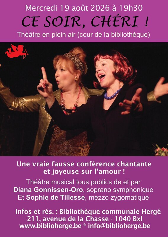 Spectacles Ce soir chéri ! (théâtre plein air)