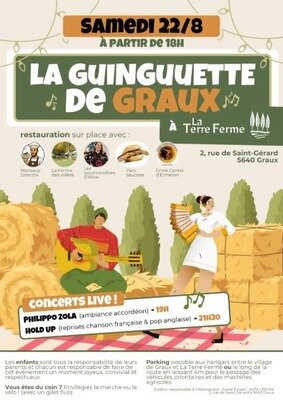 Soirées La Guinguuette Graux la Terre Ferme