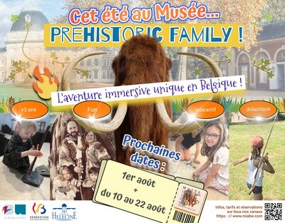 Expositions Prehistoric Family - Plongez dans Préhistoire !