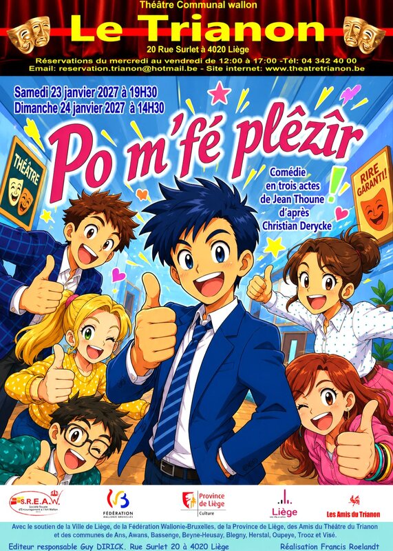Spectacles Po m’fé plêzîr…