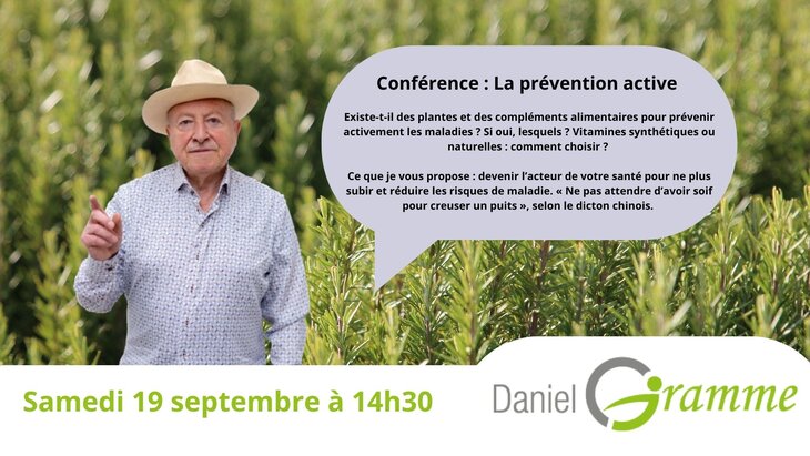 Conférences Conférence : prévention active