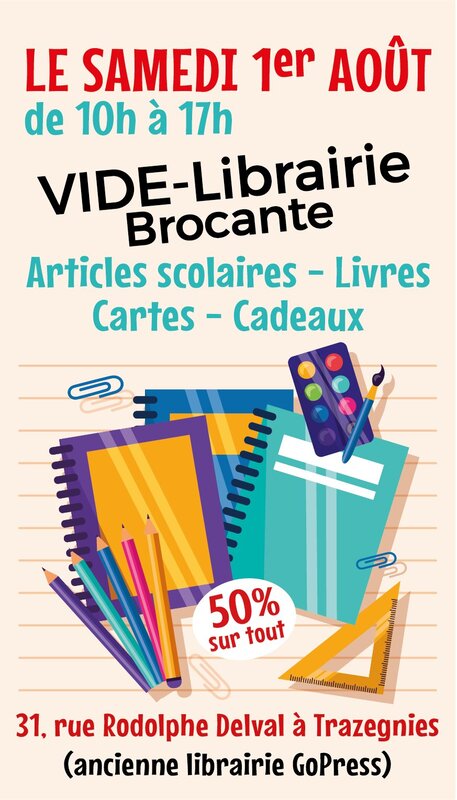 Loisirs Vide-librairie