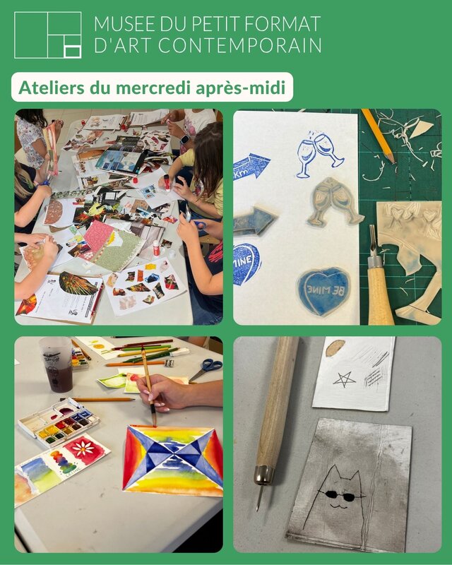 Stages,cours Ateliers créatifs mercredi