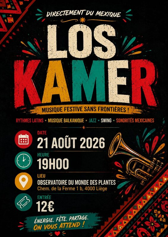 Concerts Concert latino - Kamer