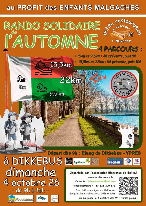 Loisirs 1ère Rando Solidaire Transfrontalière l Automne