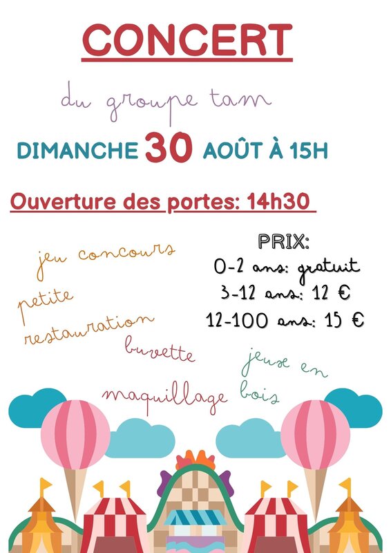 Concerts Concert musique pour enfants