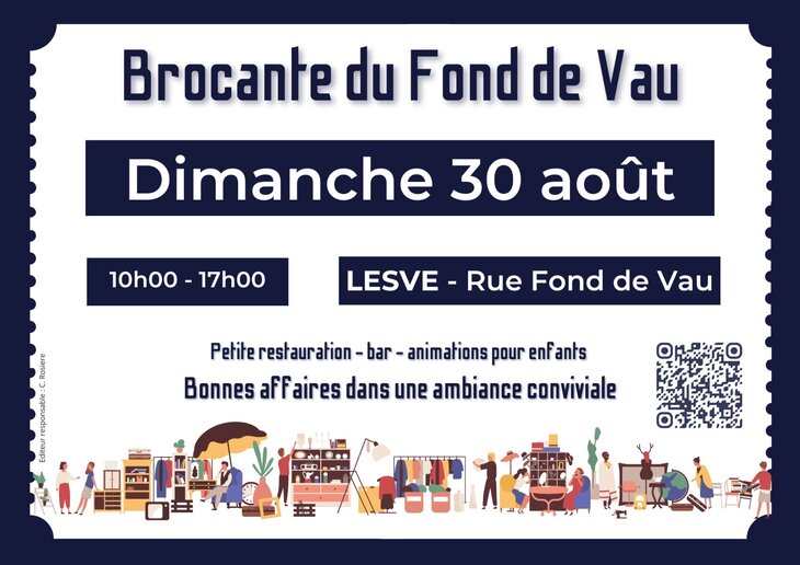  4ème édition la Brocante Fond Vau