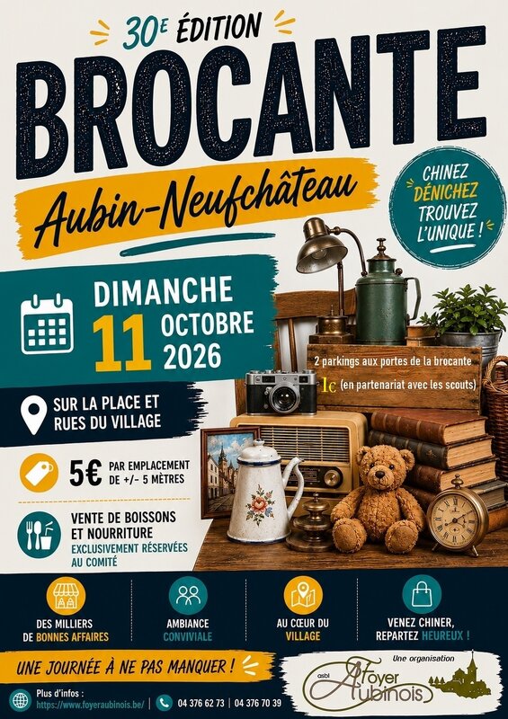  30ème brocante annuelle