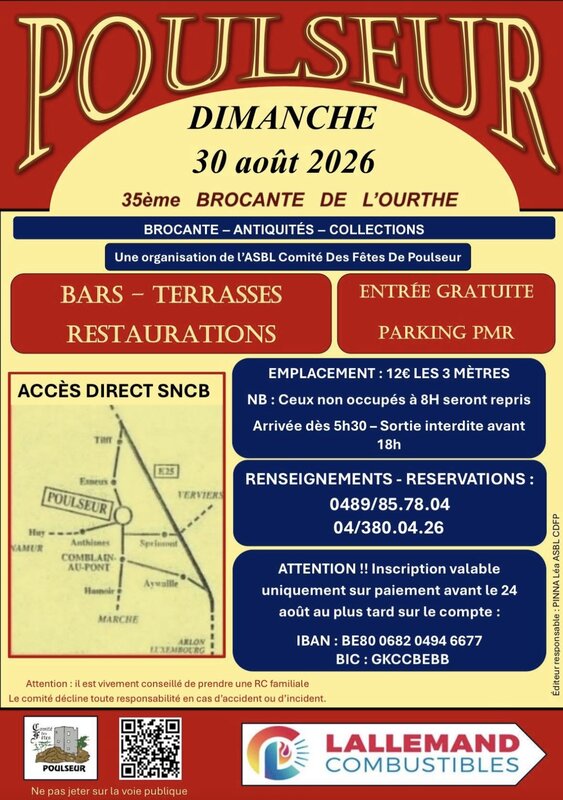  Poulseur - Brocante l’Ourthe  