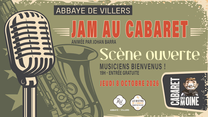 Spectacles Jam Cabaret Moine