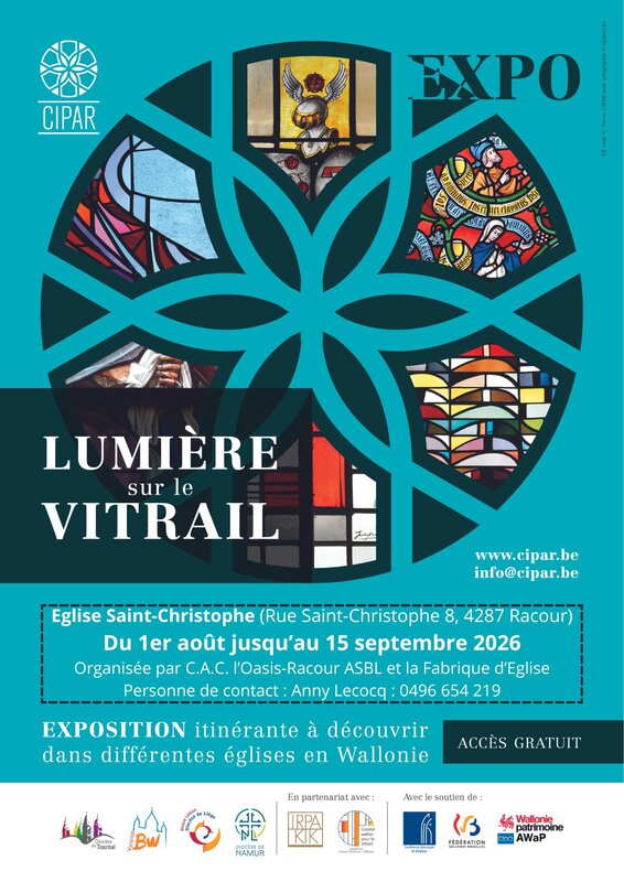 Expositions Lumière le vitrail